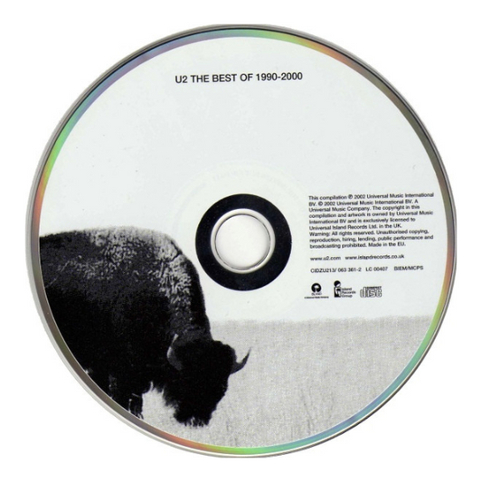 U2 - The Best Of 1990-2000 CD [DISC ONLY]