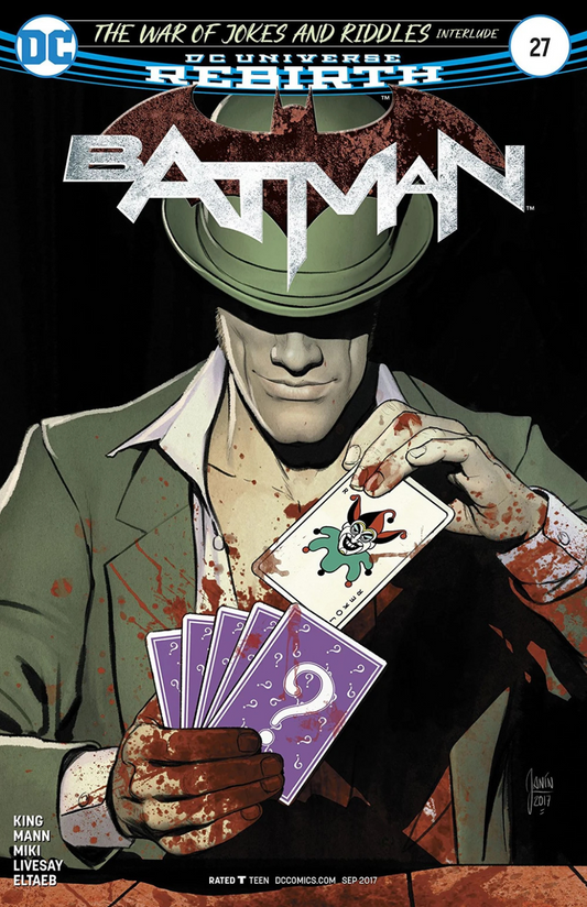 Batman #27  – The War of Jokes and Riddles Interlude