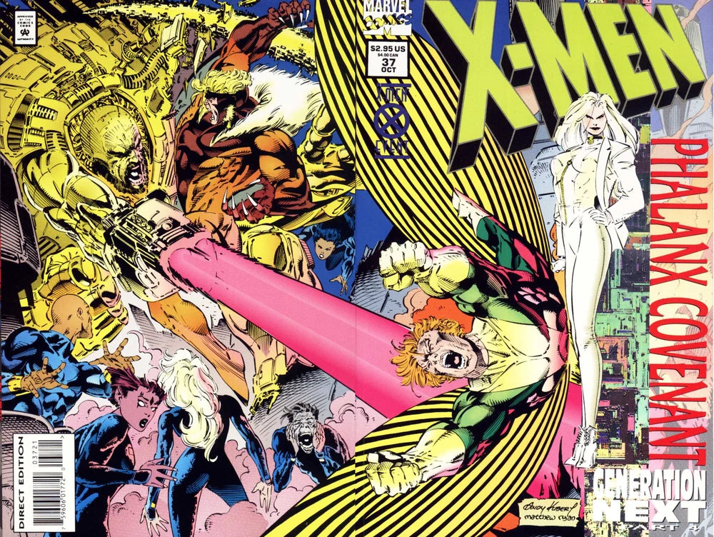 X-Men #37 (1994) [Wraparound Holofoil Cover]