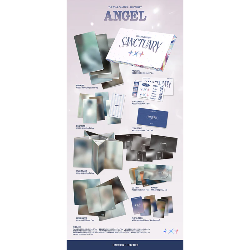 Tomorrow X Together (TXT) - The Star Chapter: SANCTUARY (ANGEL Ver.) CD