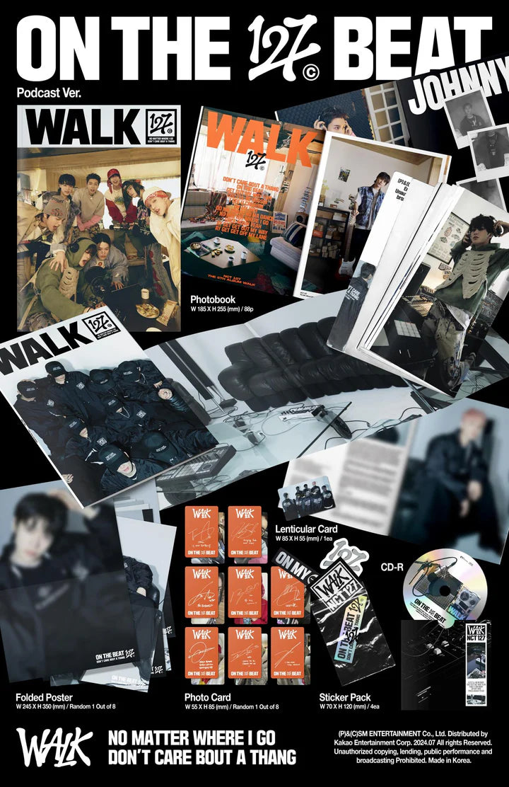 NCT 127 - [WALK] 6th Album PODCAST Ver. CD