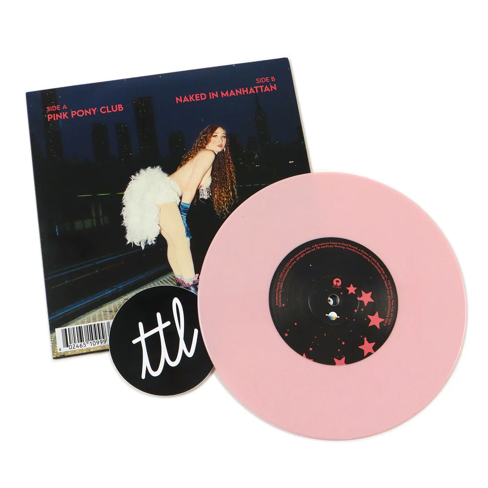 Chappell Roan - Pink Pony Club [Baby Pink 7" Single] Vinyl