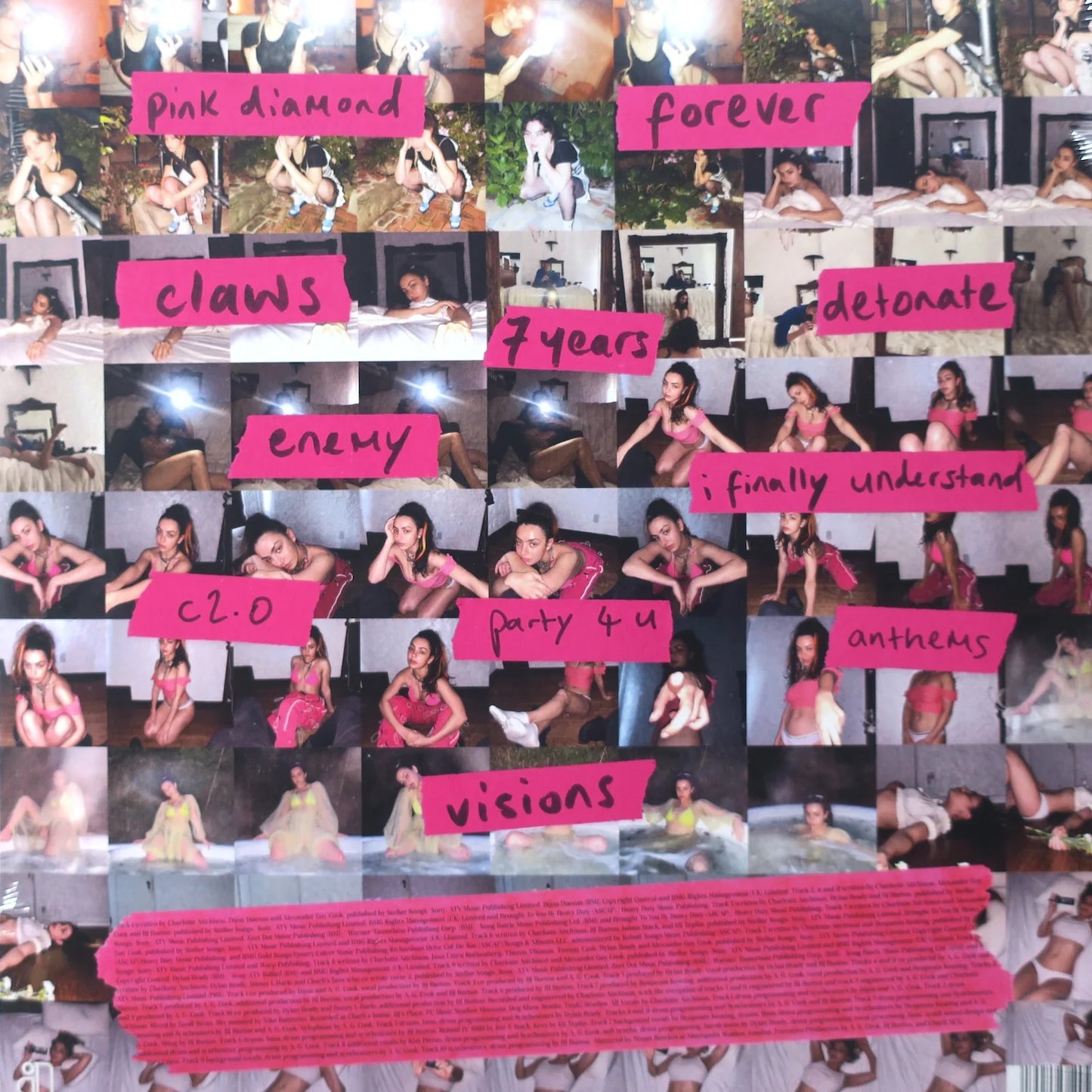 Charli XCX - How I'm Feeling Now Clear Vinyl