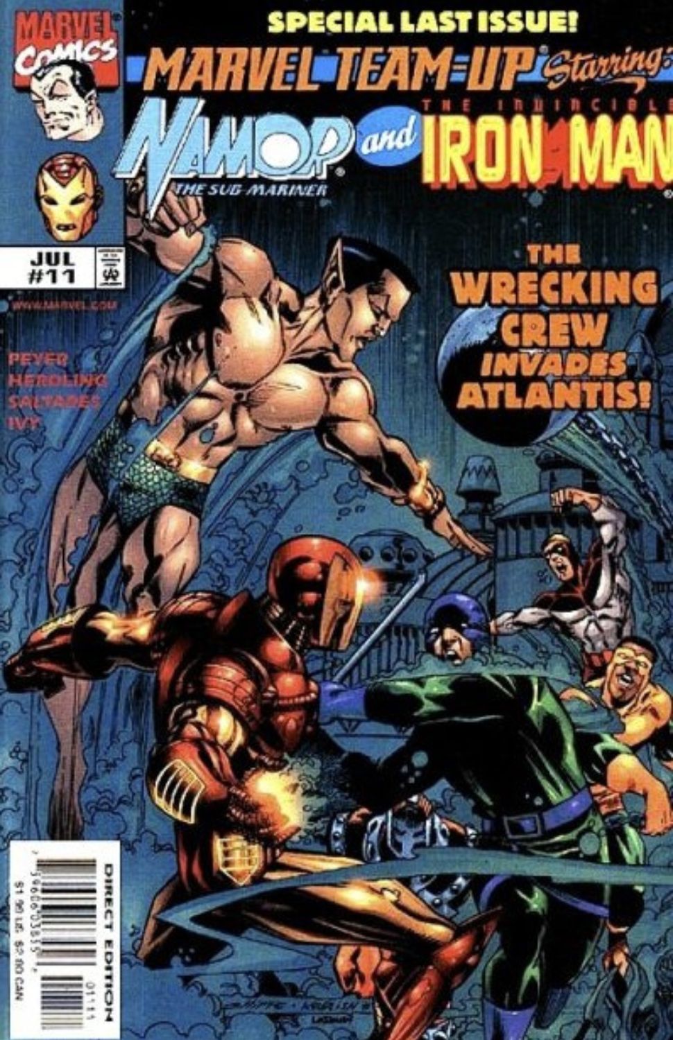 Marvel Team-Up #11 (1998) [Iron Man + Namor]