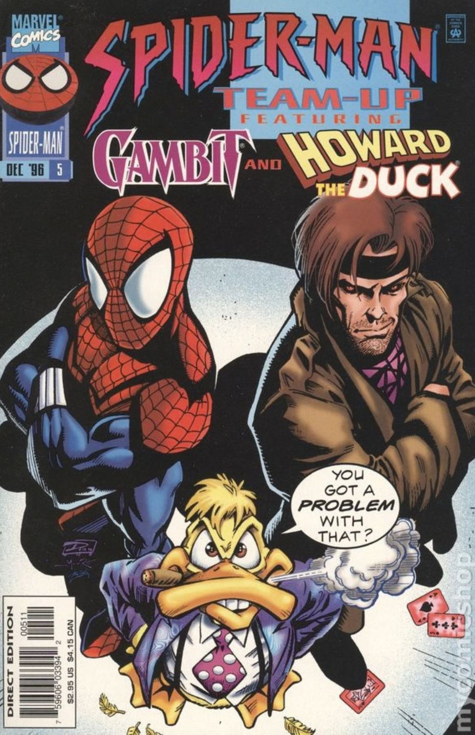 Spider-Man Team-Up #5 (1996) [Gambit + Howard the Duck]