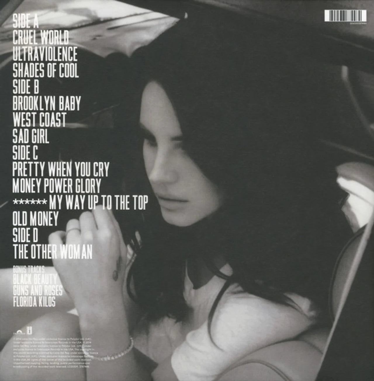 Lana Del Rey - Ultraviolence [Deluxe] Double LP Vinyl