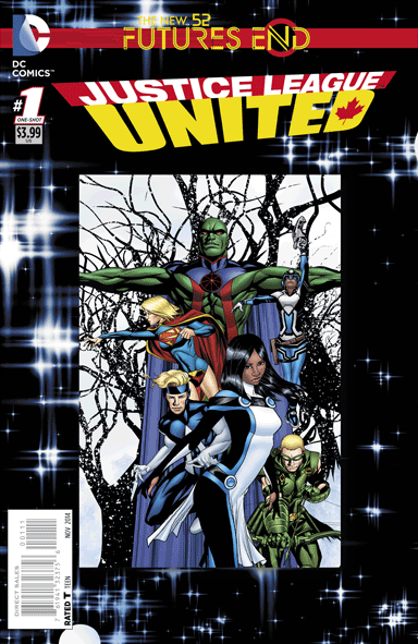 Justice League United: Futures End #1 (One-Shot) [3D Lenticular Cover]