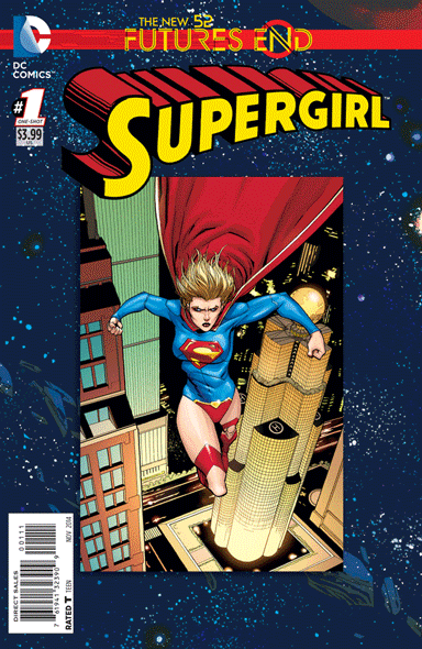 Supergirl: Futures End #1 (One-Shot) [3D Lenticular Cover]