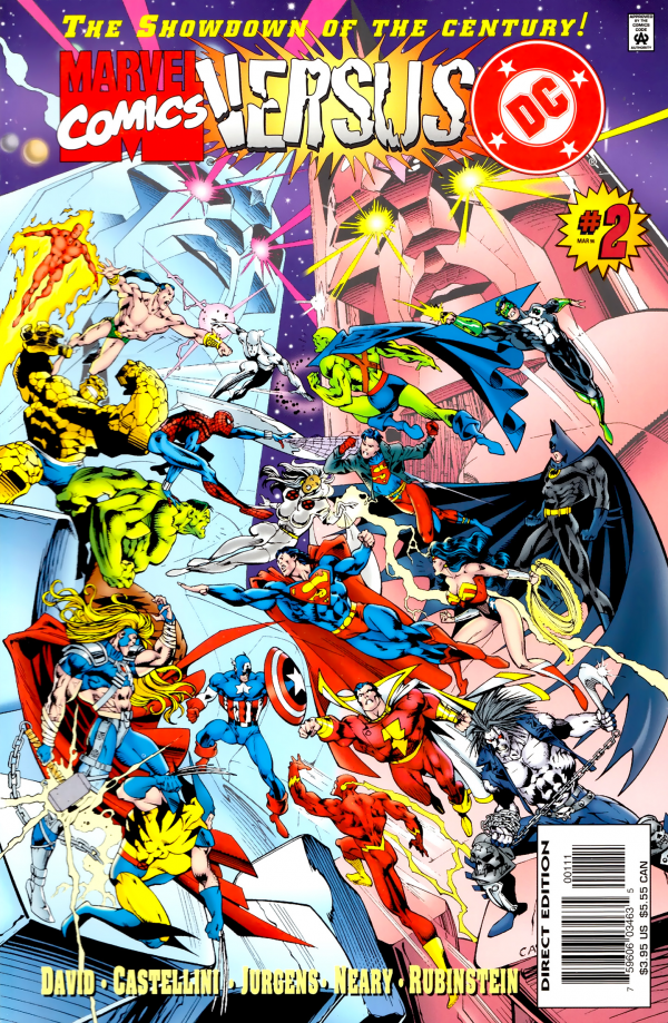 DC Versus Marvel Comics (1-4 Complete Set) [1996]