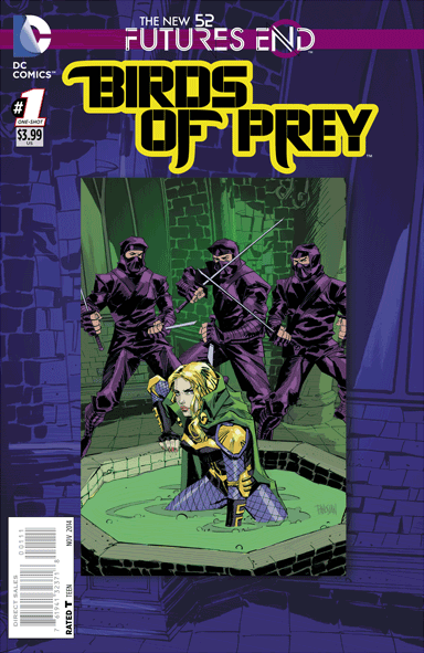 Birds of Prey: Futures End #1 (One-Shot) [3D Lenticular Cover]