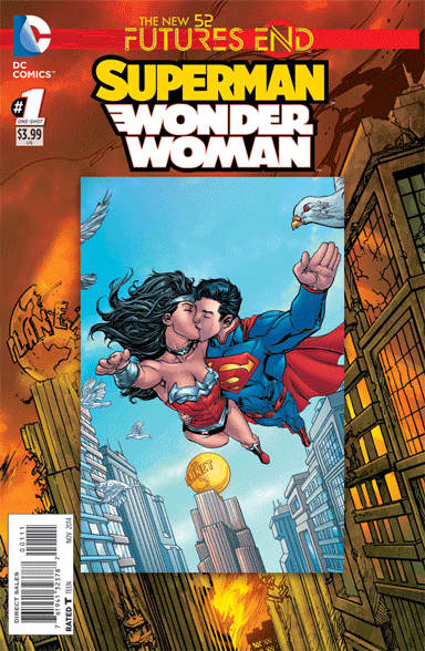 Superman / Wonder Woman: Futures End #1 (One-Shot) [3D Lenticular Cover]