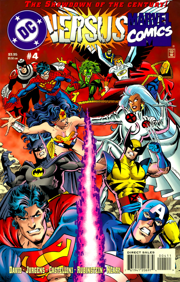 DC Versus Marvel Comics (1-4 Complete Set) [1996]