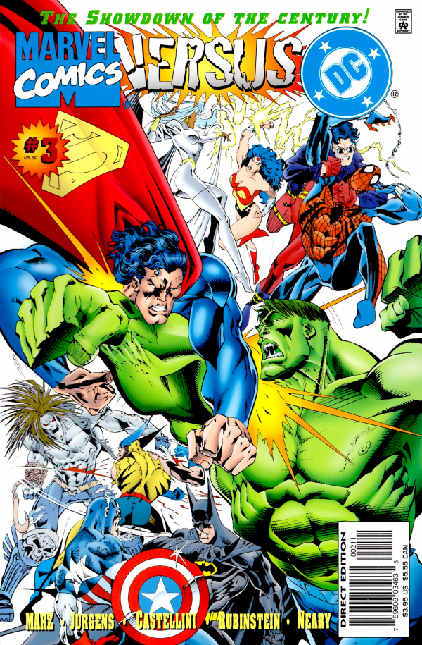 DC Versus Marvel Comics (1-4 Complete Set) [1996]