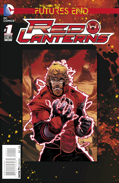 Red Lanterns: Futures End #1 (One-Shot) [3D Lenticular Cover]