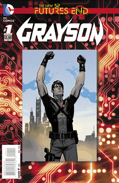 Grayson: Futures End #1 (One-Shot) [3D Lenticular Cover]