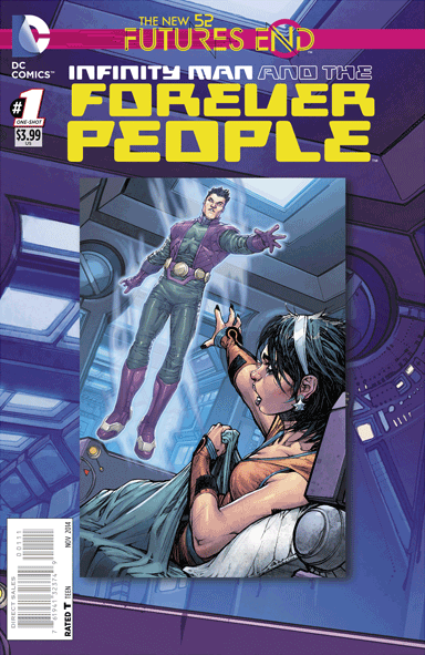 Infinity Man and the Forever People: Futures End #1 (One-Shot) [3D Lenticular Cover]