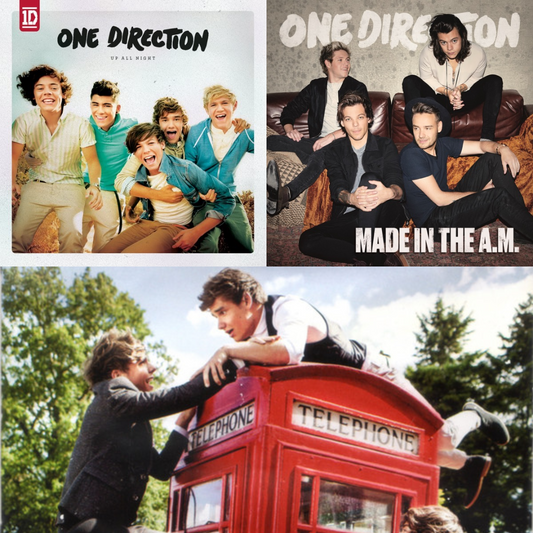 One Direction - 3 Albums Bundle