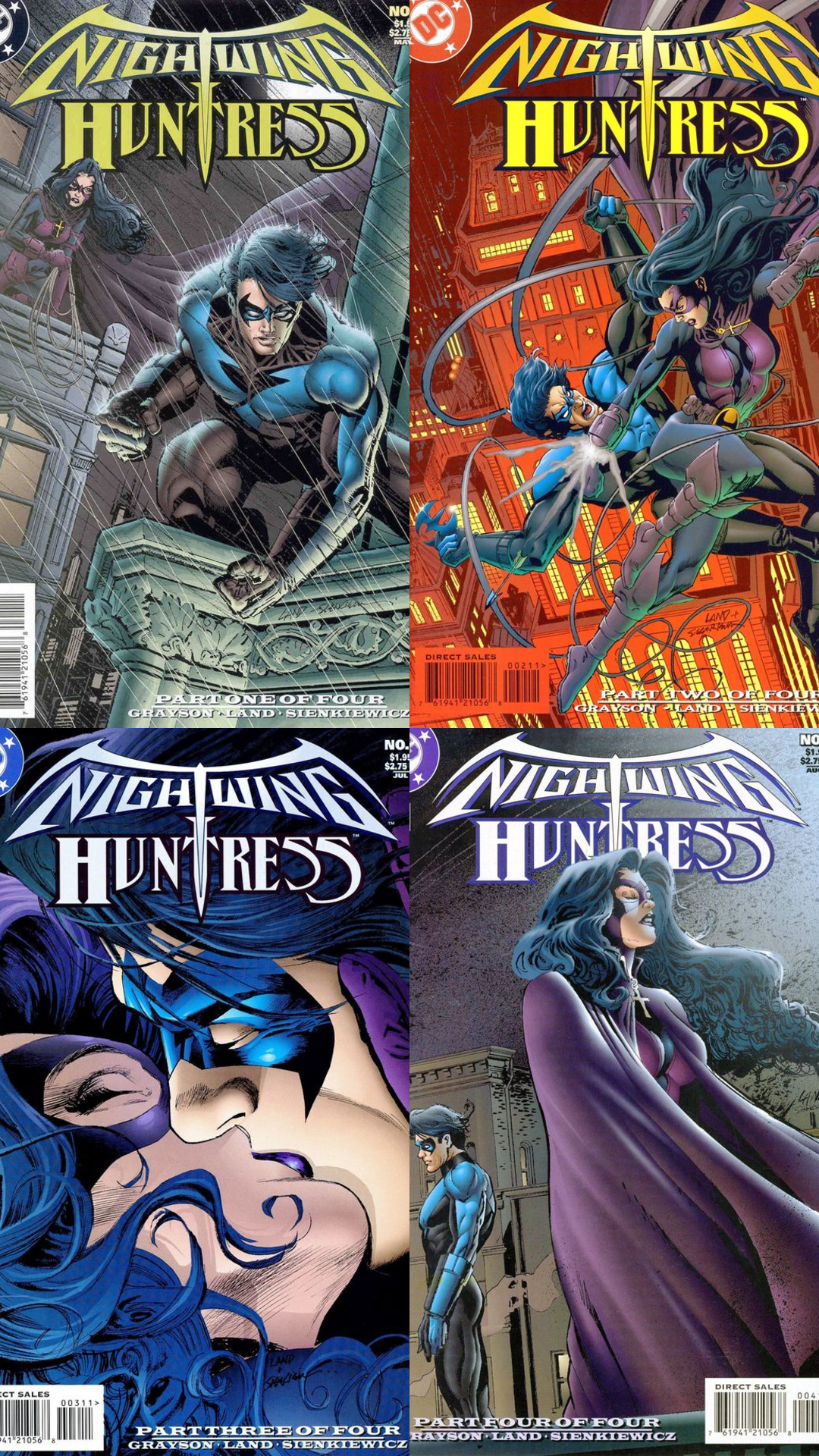 Nightwing / Huntress (1998) Complete Set (1-4)