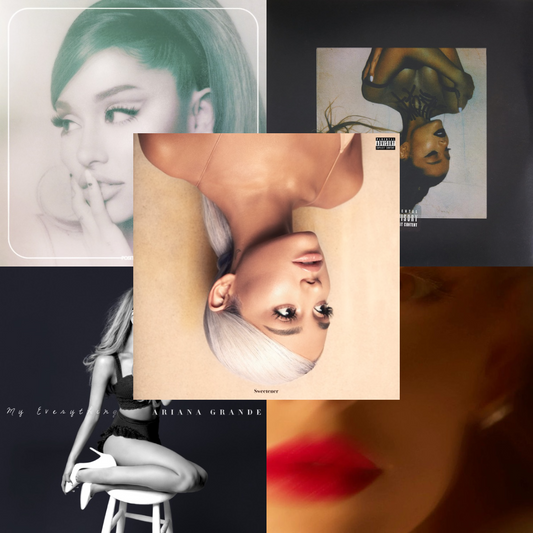 5 Ariana Grande Albums CD Bundle
