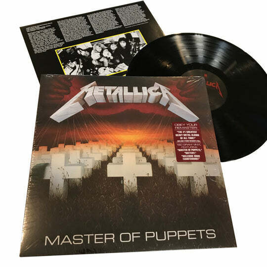 Metallica - Master Of Puppets Remastered Vinyl