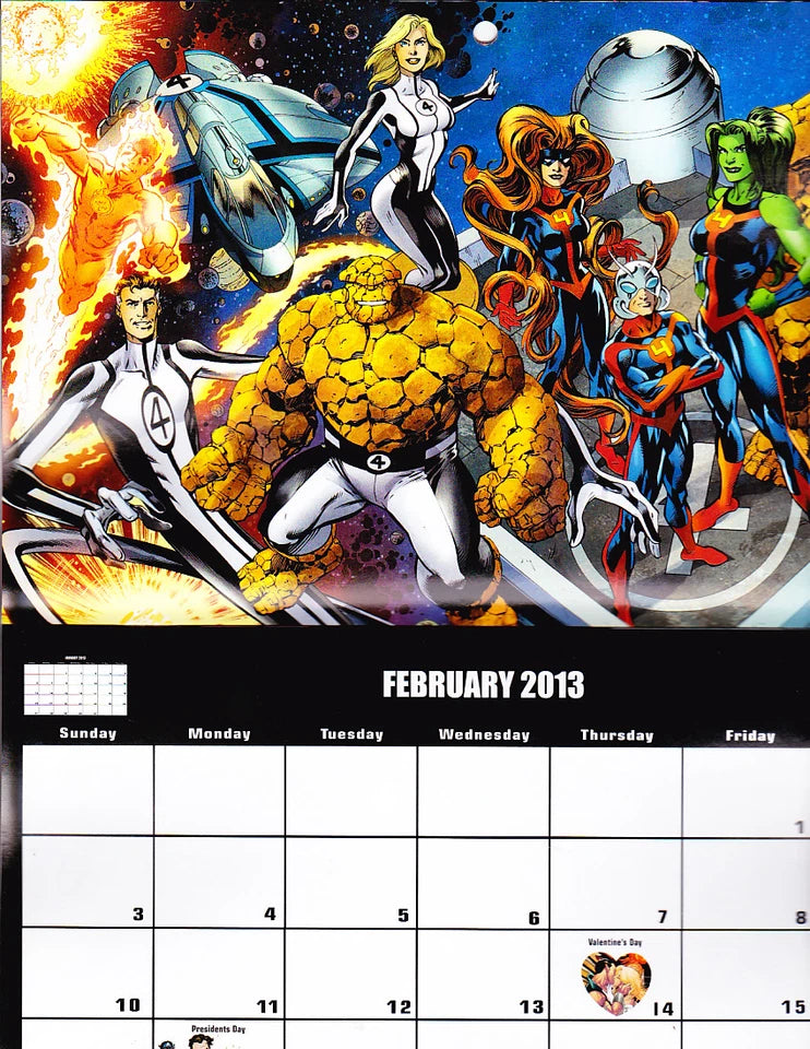 Official Marvel 2013 Wall Calendar (Marvel Now!)