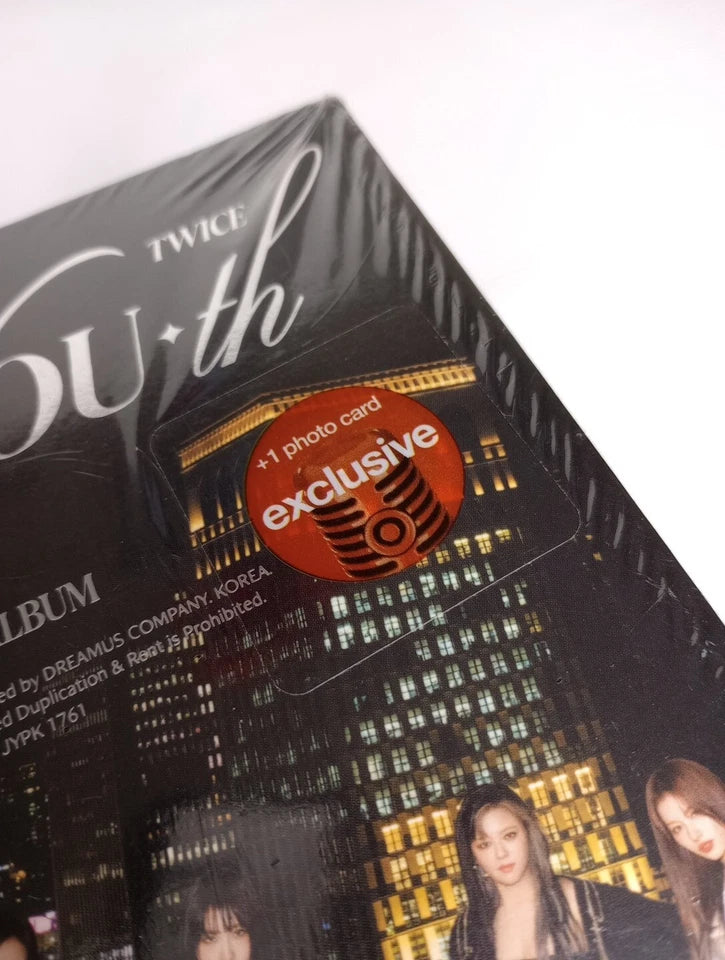 TWICE - With YOU-th (Glowing Ver. - Target Exclusive w/ Photocard) CD