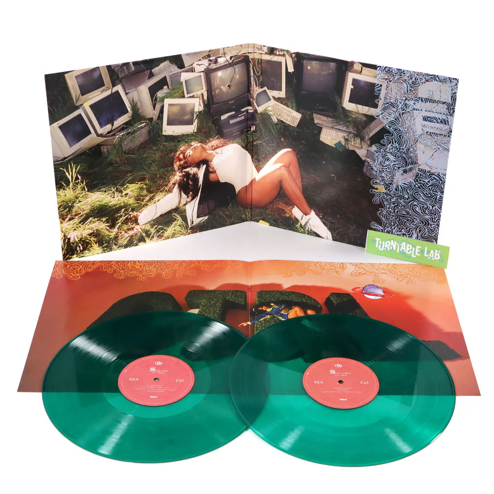 SZA - CTRL Translucent Green Double LP Vinyl