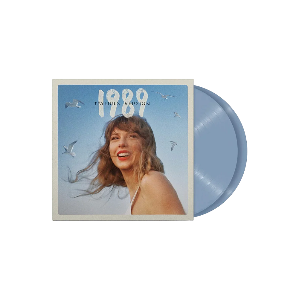 Taylor Swift - 1989 (Taylor's Version) Crystal Skies Blue Double LP Vinyl